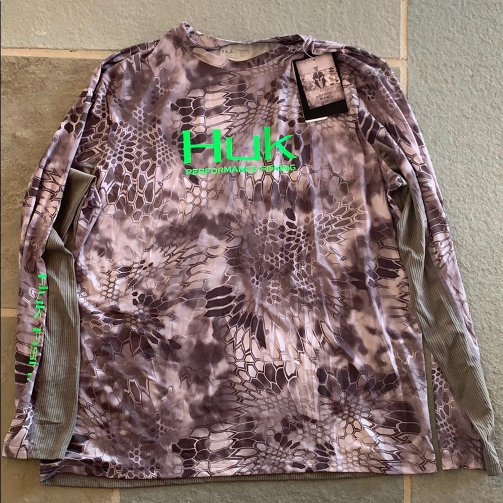 Huk Performance Kryptek Raid Fishing Shirt
